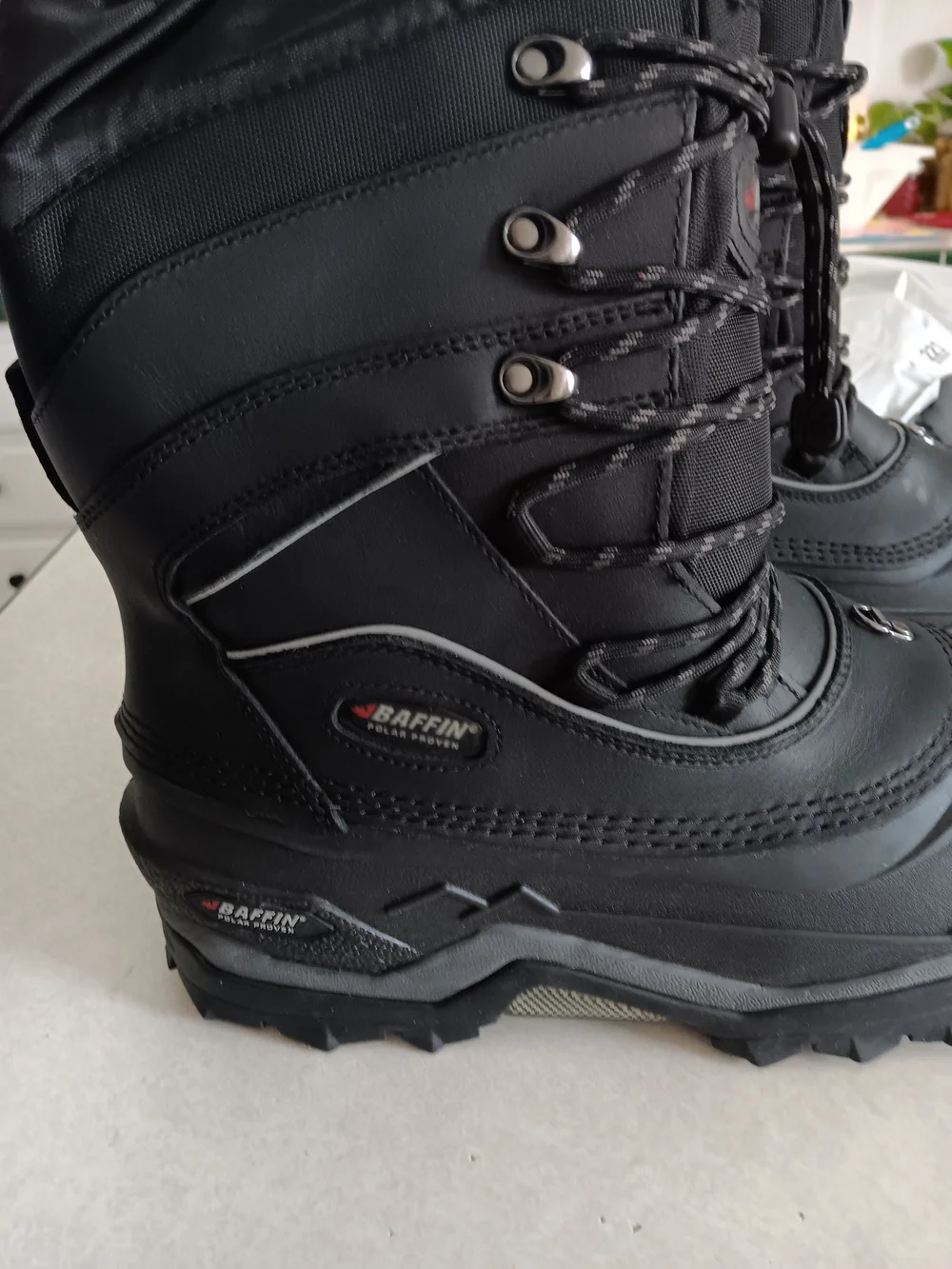 Baffin Polar Proven  Men’s Black Insulated Winter Boots Size 12.